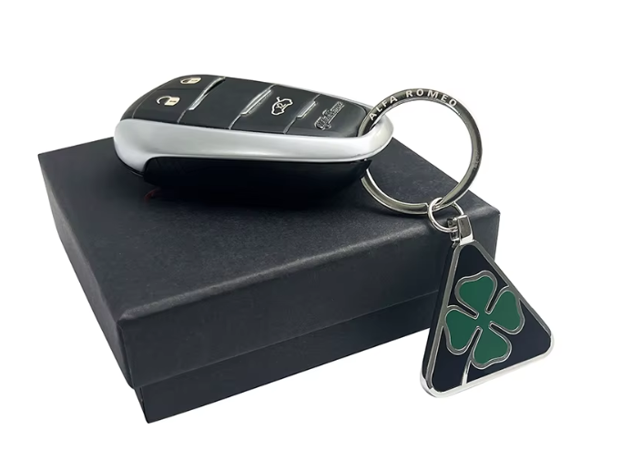 Alfa Romeo QUADRIFOGLIO keychain