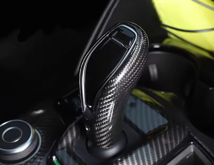 Carbon fiber gear shift cover for Alfa Romeo GIULIA, STELVIO