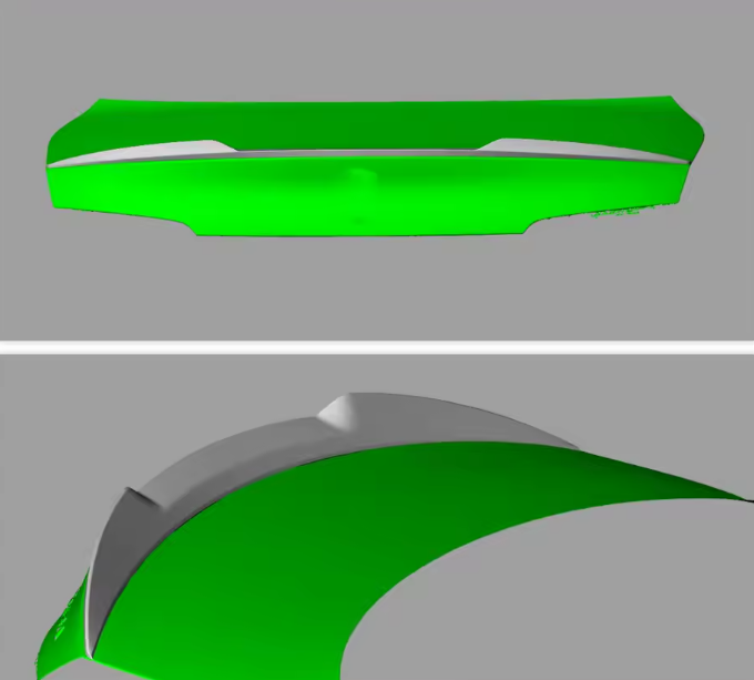 Carbon fiber rear spoiler for Alfa Romeo GIULIA