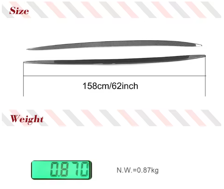 Carbon fiber side skirts for Alfa Romeo GIULA