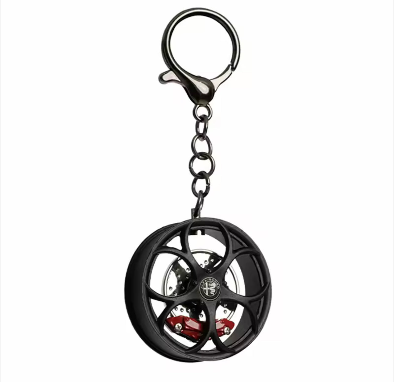 Alfa Romeo wheel keychain
