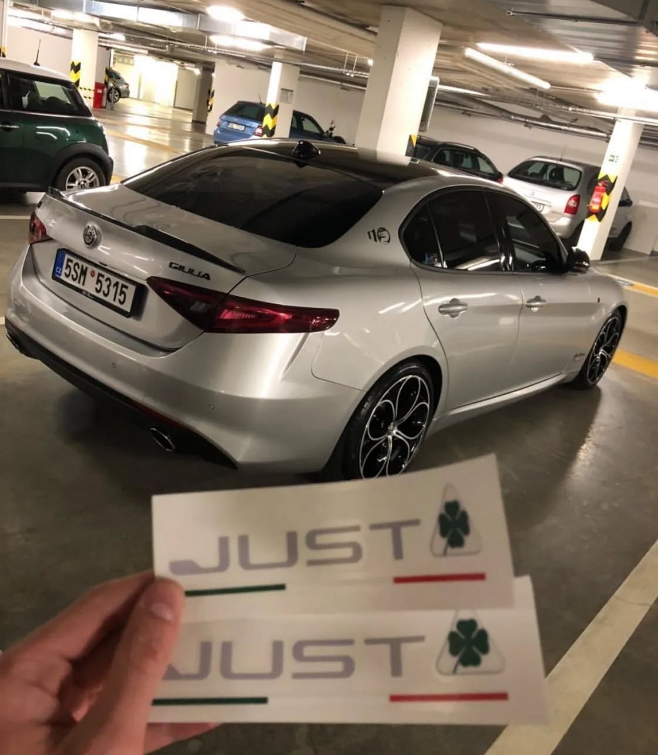JUSTQV Official sticker