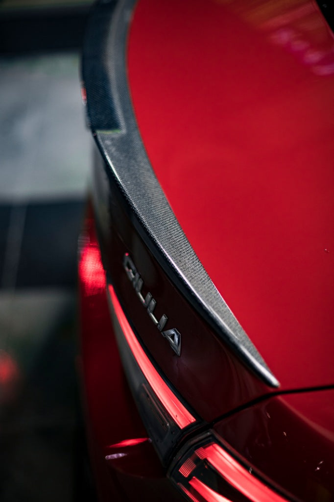 Carbon fiber rear spoiler for Alfa Romeo GIULIA