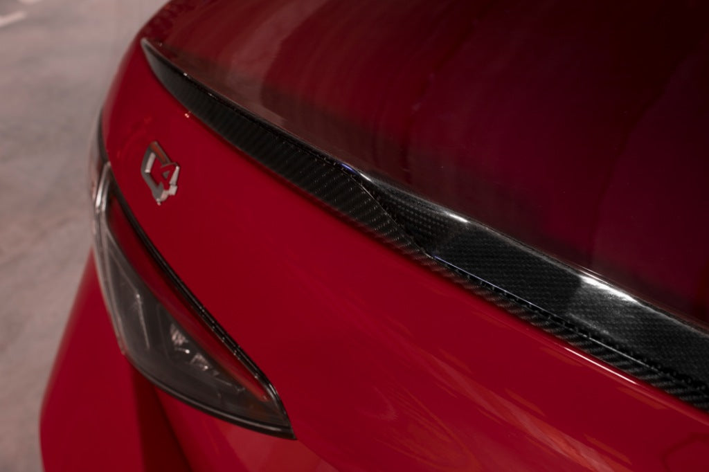 Carbon fiber rear spoiler for Alfa Romeo GIULIA