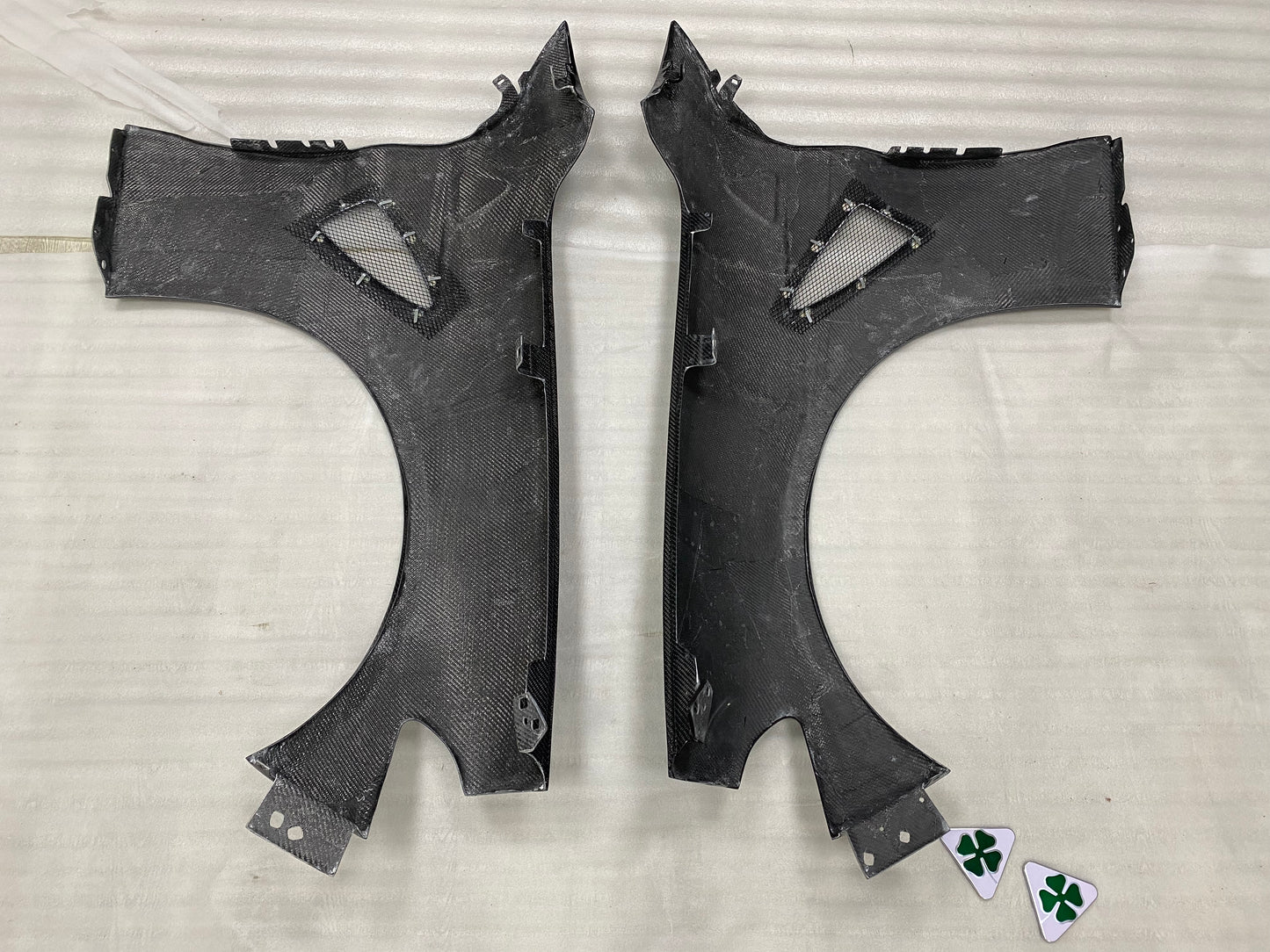 Carbon fiber GTAm fenders for Alfa Romeo GIULIA