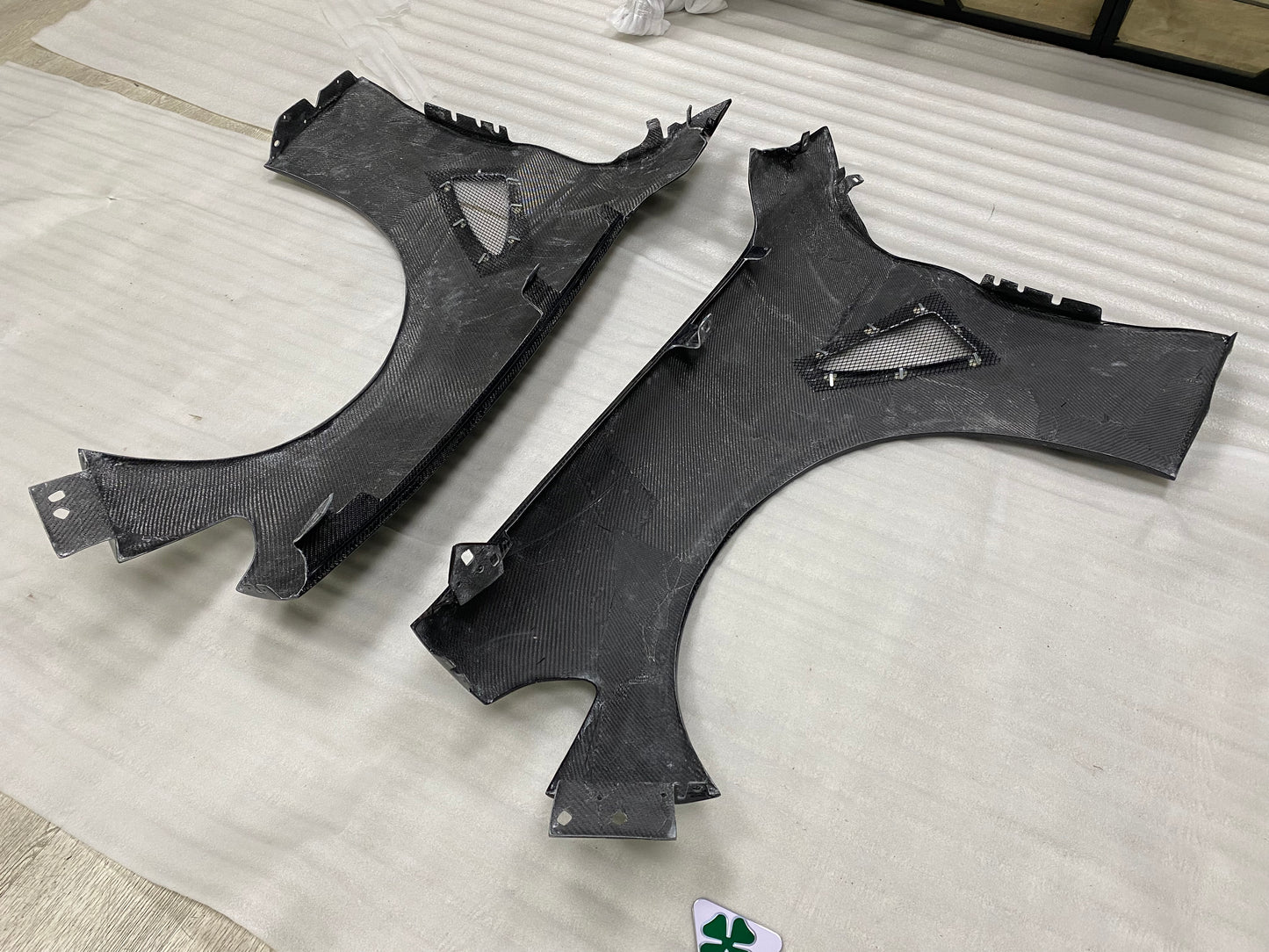 Carbon fiber GTAm fenders for Alfa Romeo GIULIA