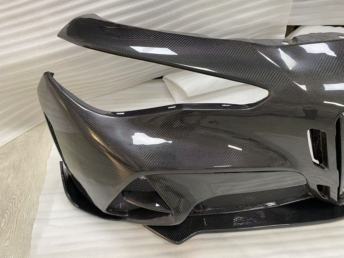 Carbon fiber front bumper for Alfa Romeo GIULIA