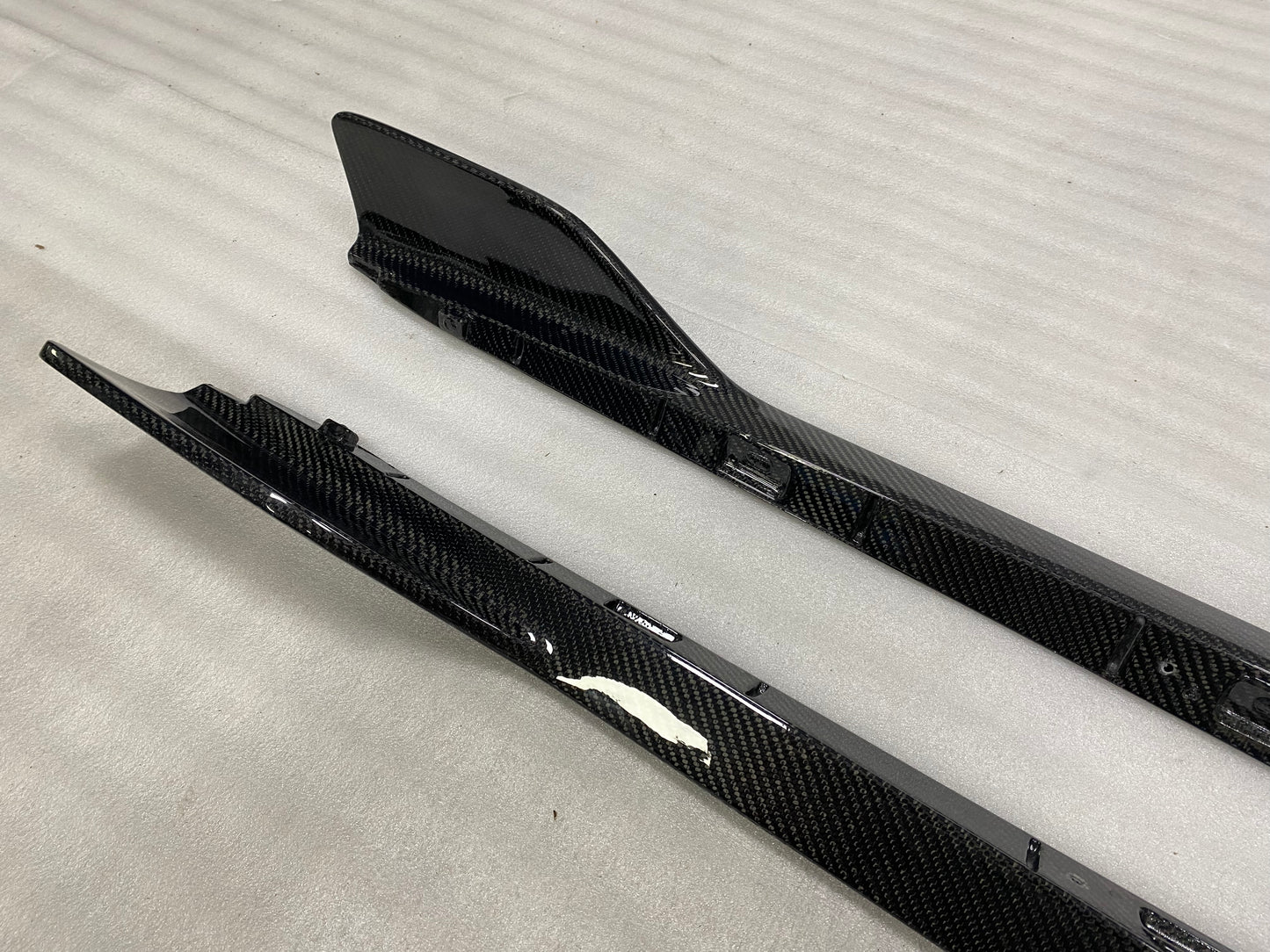 Carbon fiber GTAm side skirts for Alfa Romeo GIULIA