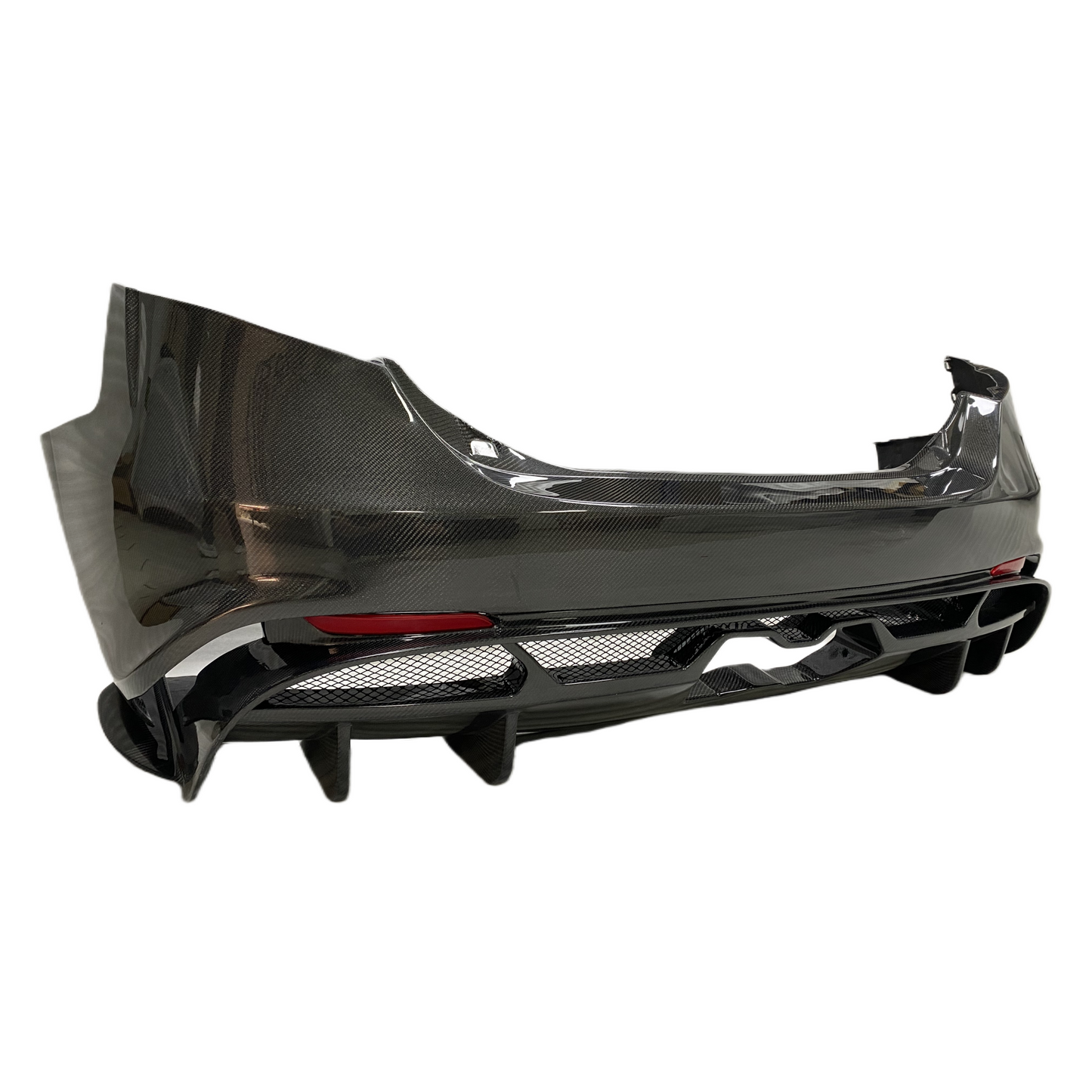 Carbon fiber rear bumper GTAm style