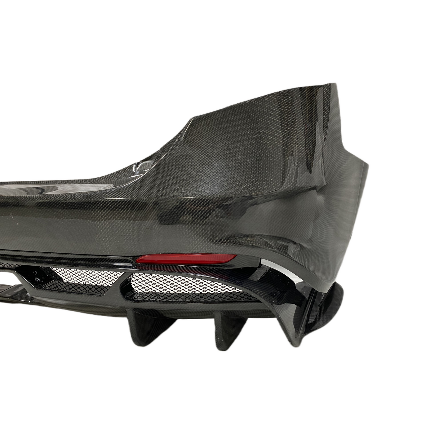 Carbon fiber rear bumper GTAm style