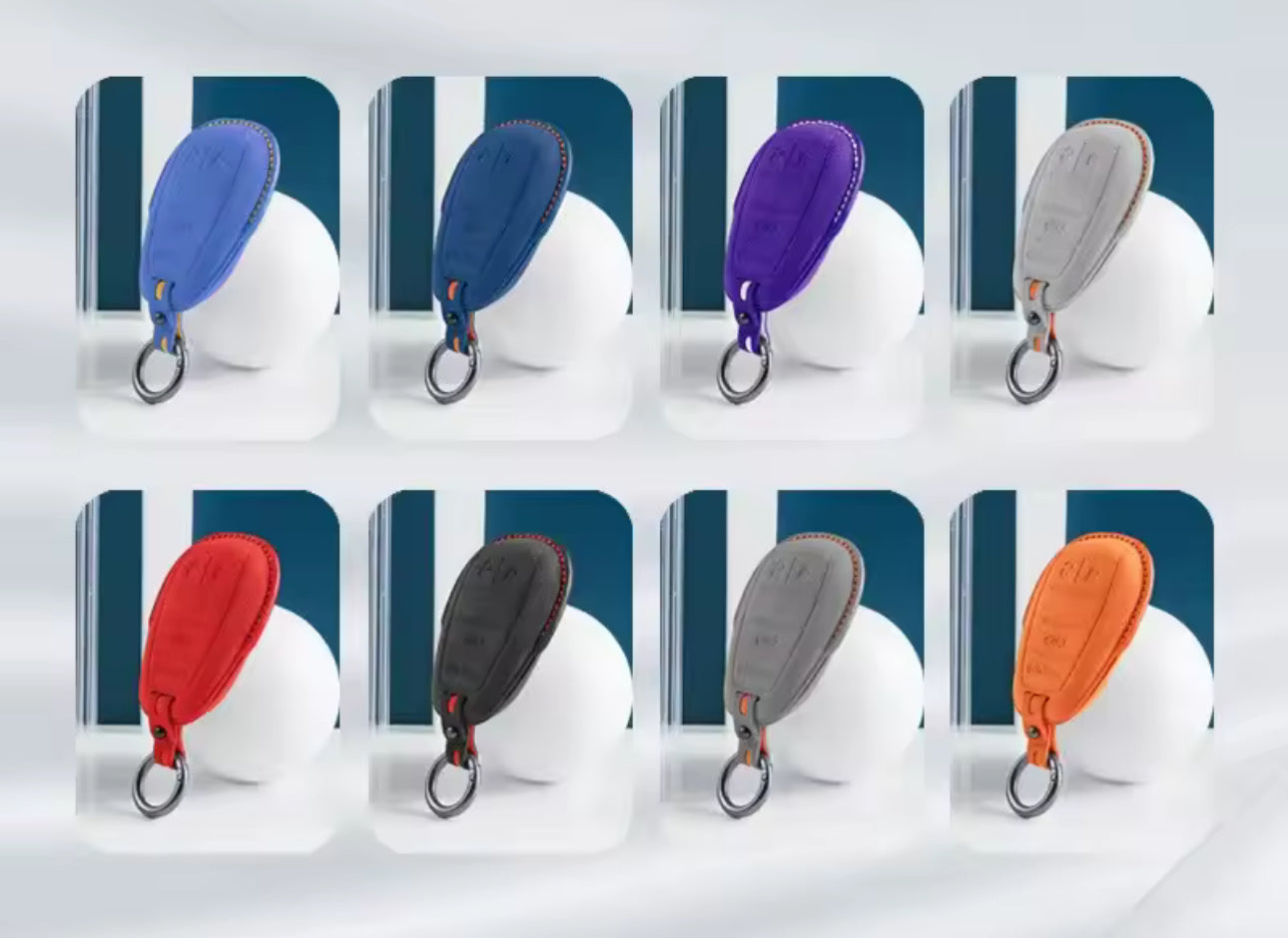 Alcantara key case/bag for Alfa Romeo GIULIA, STELVIO and TONALE