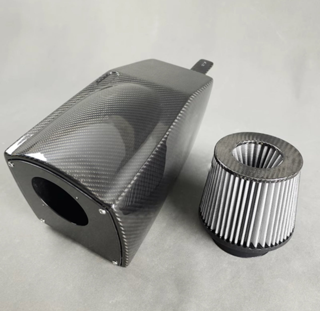 Carbon fiber air intake for Alfa Romeo GIULIA and STELVIO 2.0T