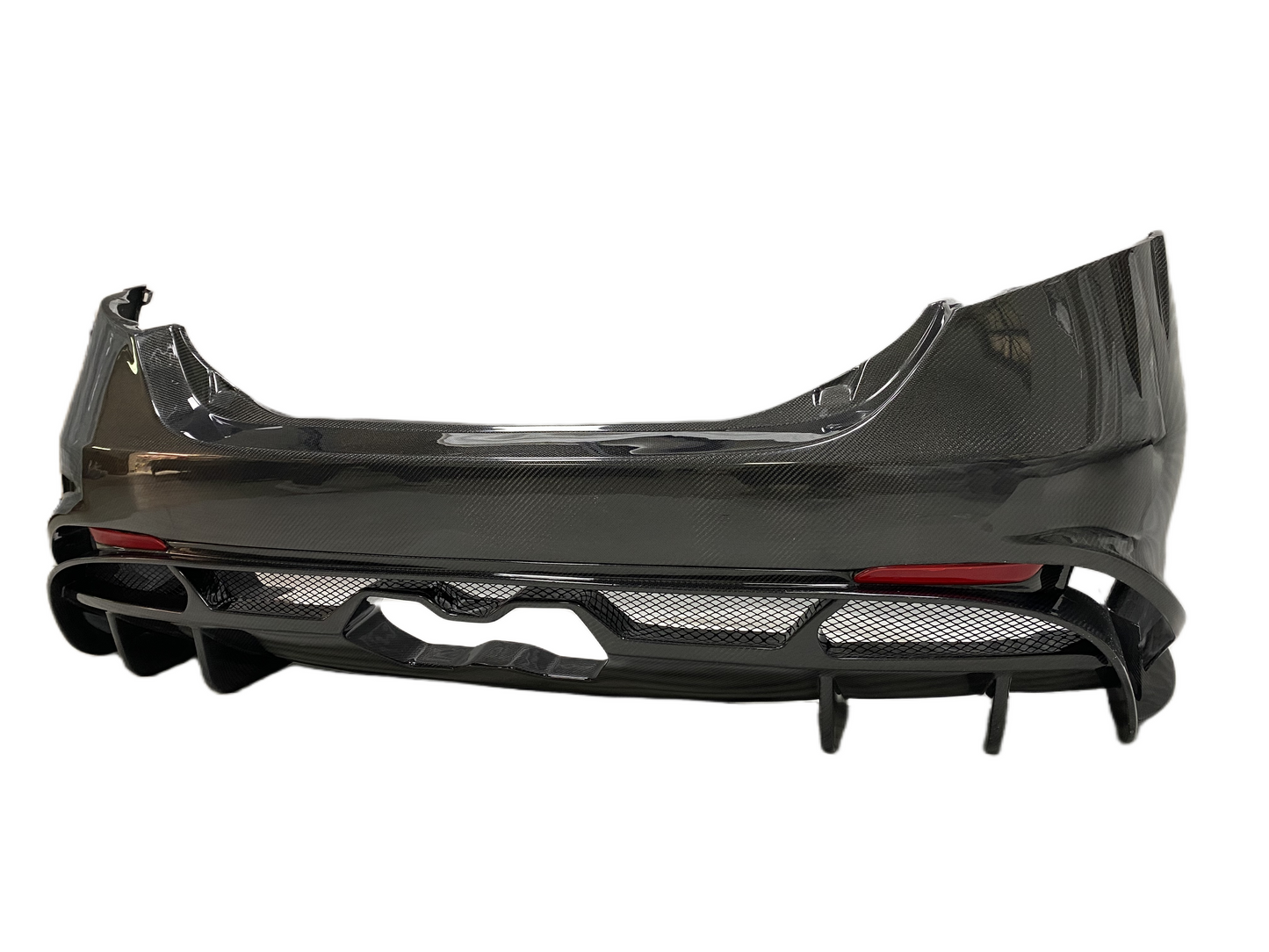 Carbon fiber rear bumper GTAm style