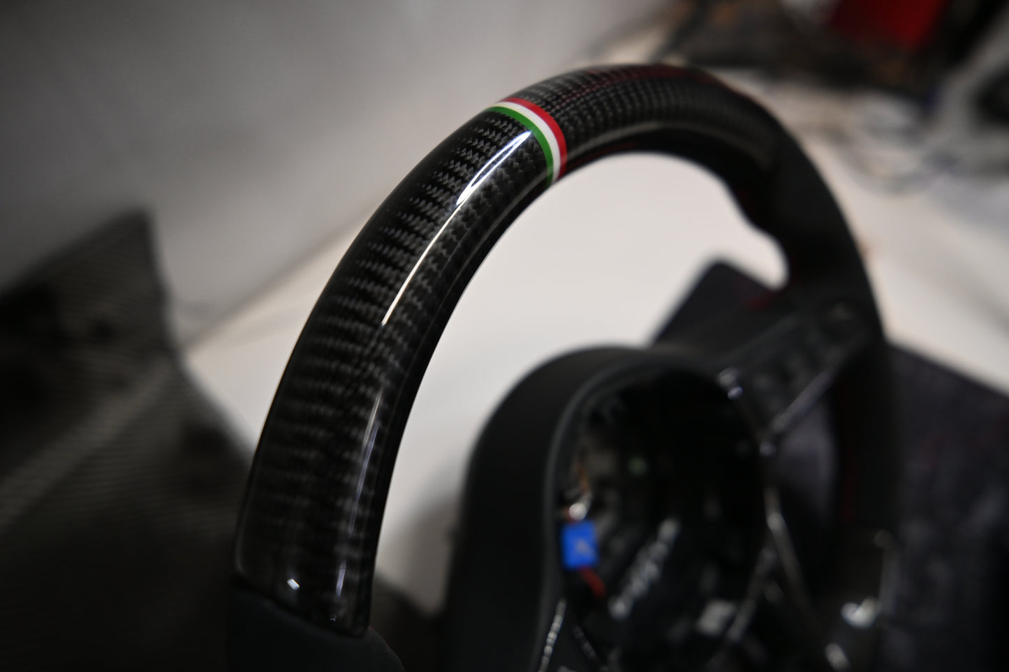 Carbon fiber steering wheel for GIULIA, STELVIO - 4