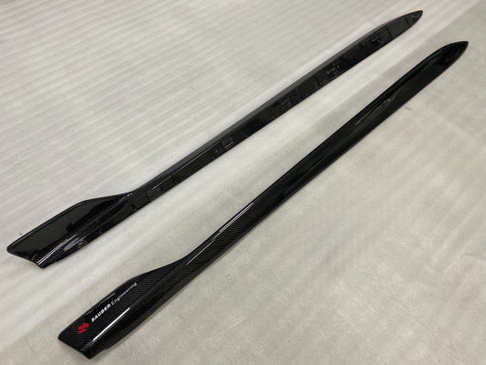 Carbon fiber GTAm side skirts for Alfa Romeo GIULIA