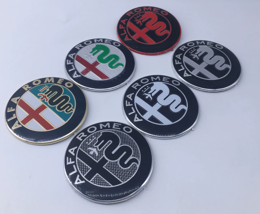 Alfa Romeo Emblems 74mm set