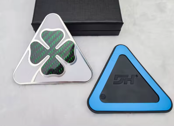 Alfa Romeo carbon fiber emblems