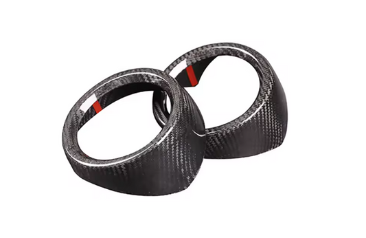 Carbon fiber front side air vents covers for Alfa Romeo STELVIO
