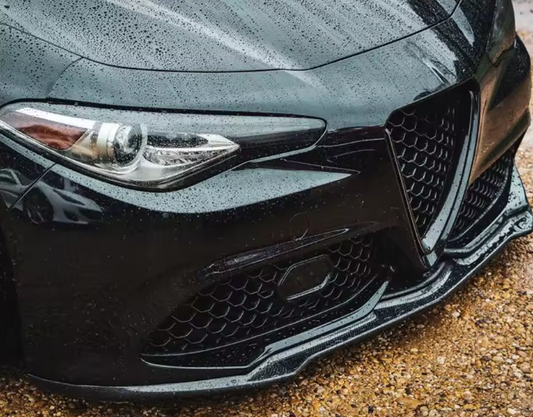 Carbon fiber front lip spolier for Alfa Romeo GIULIA