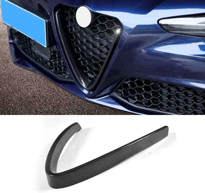 Carbon fiber V scudetto for Alfa Romeo GIULIA