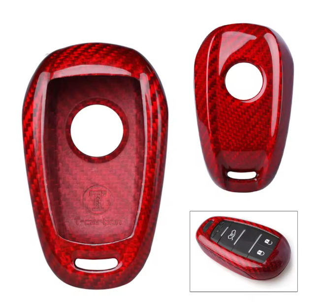 Carbon fiber key case for GIULIA, STELVIO, TONALE