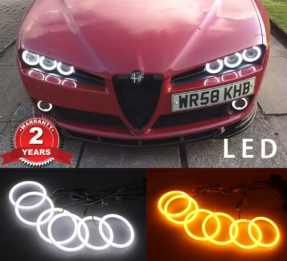 DRL angel eyes set for Alfa Romeo 159, Brera, Spider (939)