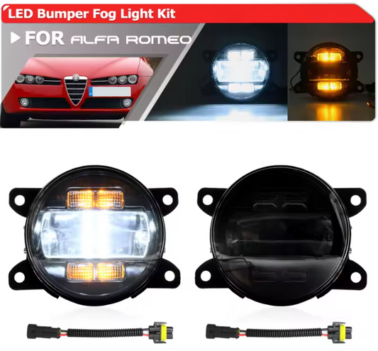 DRL 3in1 LED fog lights for Alfa Romeo 159,Brera, Spider (939)