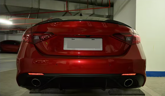 Carbon fiber rear spoiler for Alfa Romeo GIULIA