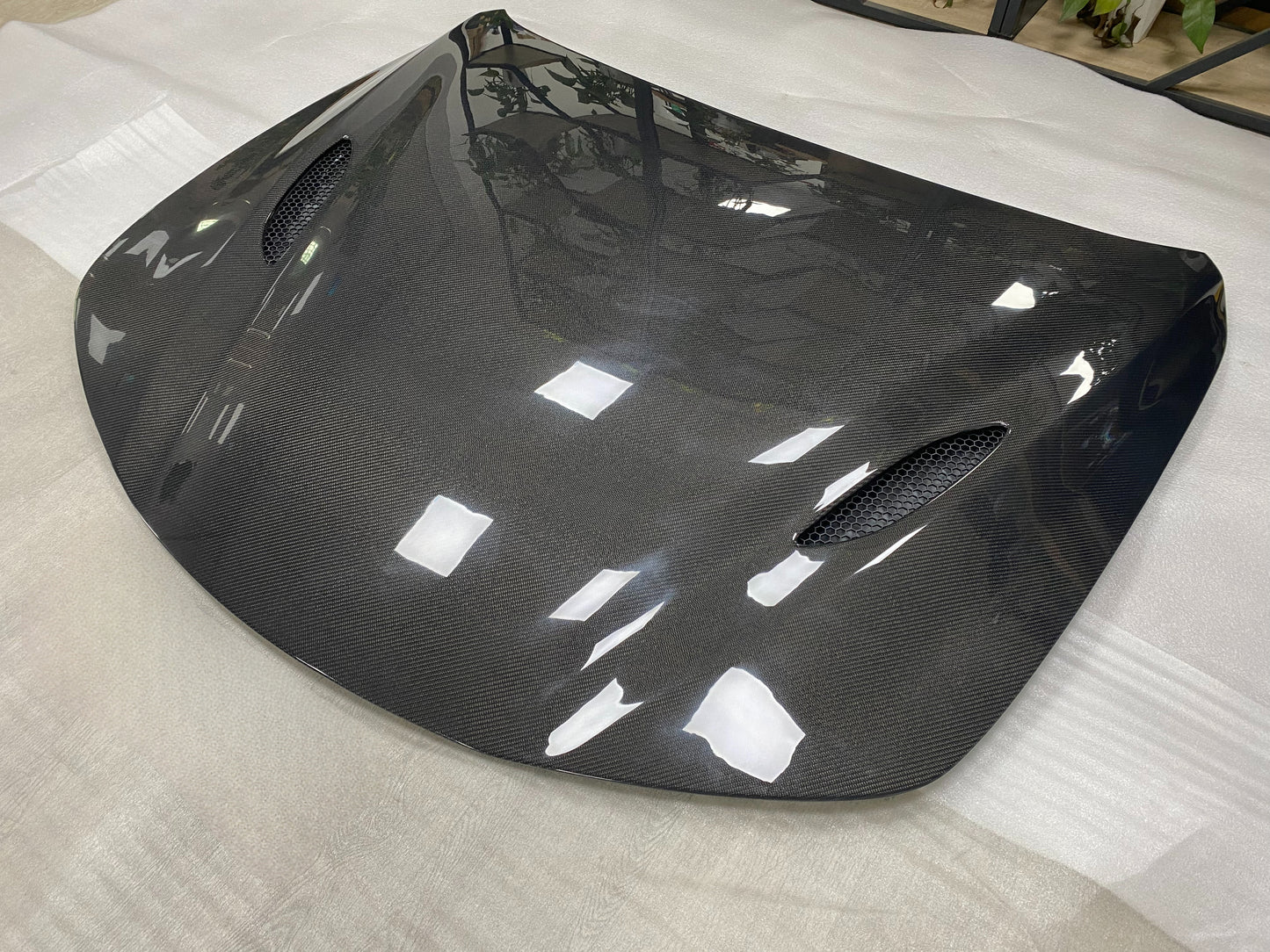Carbon fiber hood for Alfa Romeo GIULIA
