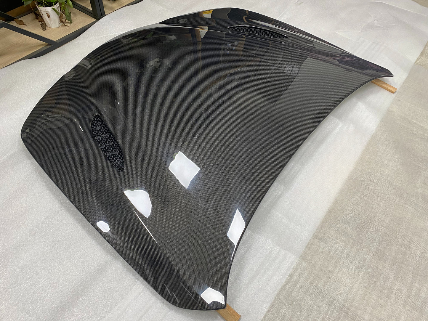 Carbon fiber hood for Alfa Romeo GIULIA